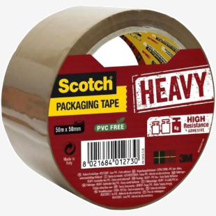 Scotch Packaging Tape Heavy Brown 50mm x 50m (Pack 1) 7100300848 38963MM