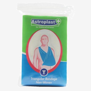 Astroplast Triangular Bandage White (Pack 4) - 1047070 11628WC