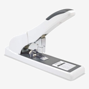 Rapesco Eco HD-140 Heavy Duty Stapler Plastic 140 Sheet Soft White - 1396 29989RA