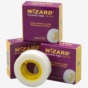 ValueX Wizard Invisible Tape 19mmx33m Clear (Pack 8) - 22130 11673RY