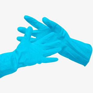 ValueX Household Rubber Gloves Blue Medium - 0803009 52228CP