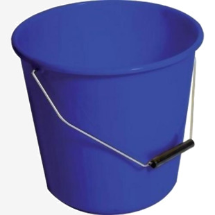 ValueX Plastic Bucket 10 Litre Blue 907057 52319CP