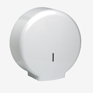 ValueX Mini Jumbo Toilet Roll Dispenser Plastic White - 1101004 52613CP