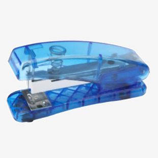 ValueX Half Strip Stapler Plastic 20 Sheet Blue - 843603 18645HA