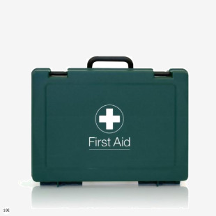 Blue Dot Standard HSE 10 Person First Aid Kit Green - 10E 11845WC