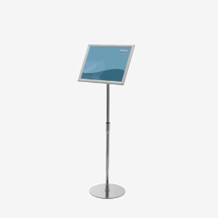 Deflecto A3 Snap Frame Floor Standing Sign Holder Display Stand - SFA3SFS 10254DF