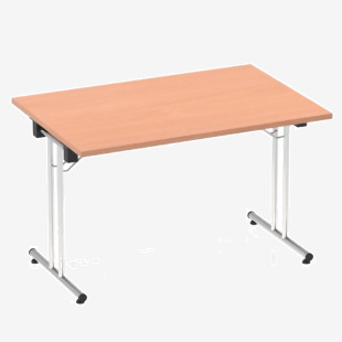 Dynamic Impulse 1200mm Folding Rectangular Table Beech Top I000690 25768DY