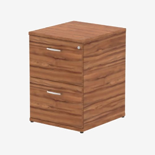 Dynamic Impulse 2 Drawer Filing Cabinet Walnut I000132 25250DY