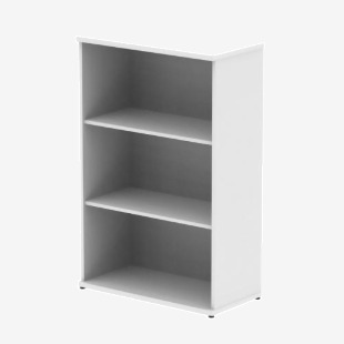 Impulse 1200mm Bookcase White I000170 62157DY