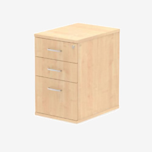 Dynamic Impulse 600mm Deep Desk High Pedestal Maple I000249 23857DY