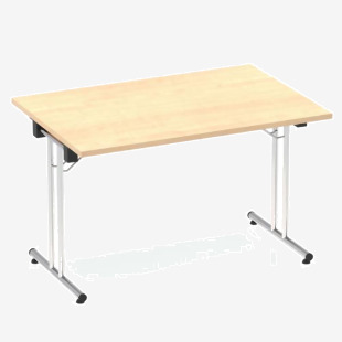 Dynamic Impulse 1200mm Folding Rectangular Table Maple Top I000717 25873DY