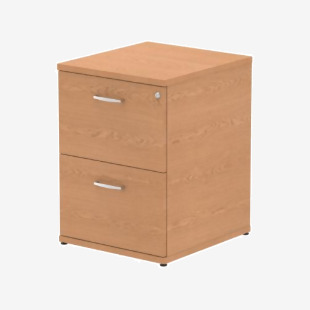 Impulse 2 Drawer Filing Cabinet Oak I000780 63396DY