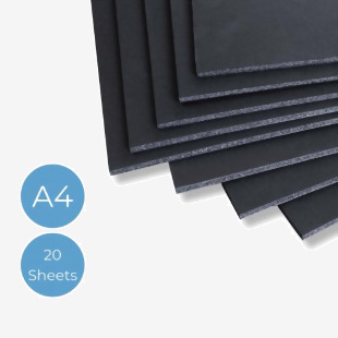 ValueX Foamboard 5mm A4 Black (Pack 20) - FBBKA420 14683CA