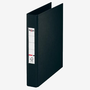 Rexel Ringbinder Choices A5 25mm 2 O-Ring Black (Pack 10) - 2115558 21580AC