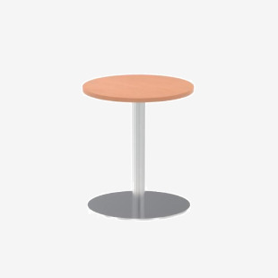 Dynamic Italia 600mm Poseur Round Table Beech Top 725mm High Leg ITL0106 28169DY