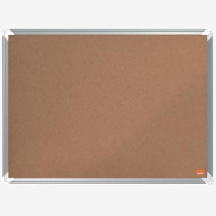 Nobo Premium Plus Cork Noticeboard Aluminium Frame 600x450mm 1915179 55066AC