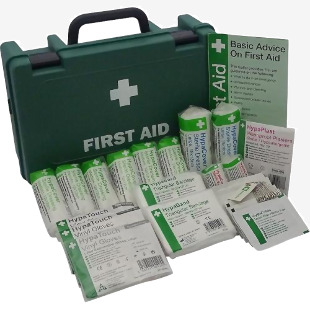 Safety First Aid Economy Workplace First Aid Kit HSE 1-10 Persons - K10AECON 13579FA