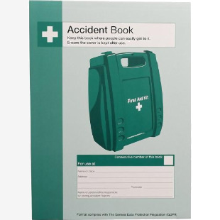 Safety First Aid Accident Book A4 - Q3200 13663FA