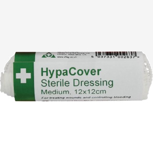 HypaCover Sterile Dressing Medium 12cm x 12cm (Pack 6) - D7631PK6 11248FA