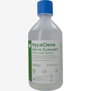 HypaClens Sterile Eyewash Bottle 500ml - E404 13691FA