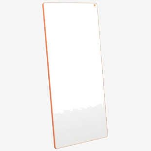 Nobo Portable Magnetic Steel Whiteboard 1800 x 900mm Orange Trim Double-Sided Lightweight Move and Meet Collaboration System White 1915565 17042AC