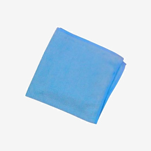 ValueX Microfibre Cloth 38 x 38cm Blue (Pack 10) 0707024 10663CP