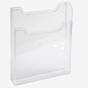 Exacompta Wall Literature Holders A5 Portrait Clear Acrylic 65058D 94910EX