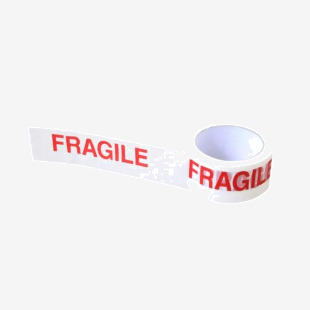 ValueX Fragile Printed Tape 48mmx66m RedWhite (Pack 6) - 922382 11715RY