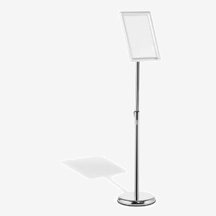 Durable Floor Stand with Aluminium Snap Frame A4 - 479823 25094DR