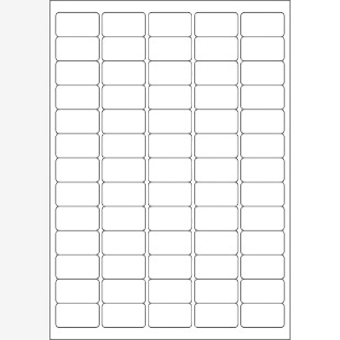 ValueX Multipurpose Label 38.1x21.2mm 65 Per A4 Sheet White (Pack 6500 Labels) - 15159SM 15159SM