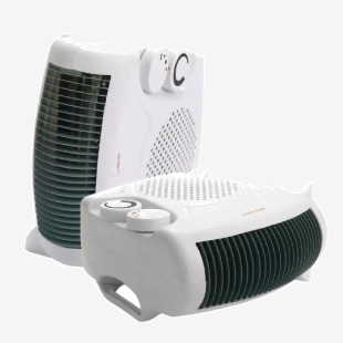 Slingsby 2000W Dual Position Fan Heater and Cooler White - 395688 47802SL