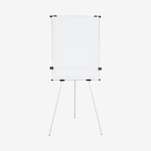 Bi-Office Earth Kyoto Tripod Easel With Magnetic Paper Roll Kit and Extendable Arms 700x100mm - EA144061731 25731BS