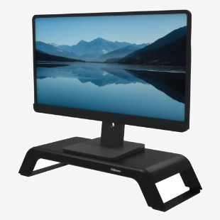 Fellowes Hana LT Monitor Stand Black - 100016996 24170FE