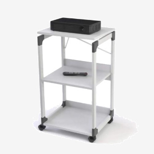 Durable SYSTEM Multimedia Projector Trolley Grey - 370110 25227DR