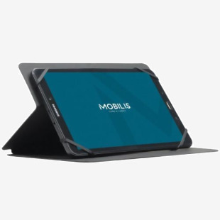 Mobilis Origine Universal 9 Inch to 11 Inch Folio Protective Black Tablet Case 8MNM048015