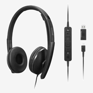 Lenovo Gen 2 Wired Active Noise Cancellation Microsoft Teams Headset 8LEN4XD1M45627