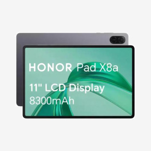 Honor Pad X8a 11 Inch Wi-Fi 4GB RAM 64GB Storage Android 14 Space Grey Tablet 8HON5301AKFH