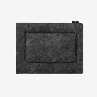 Durable EFFECT Recycled Felt Laptop Laptop Case Sleeve with Phone and Accessory Holders 13in - 507058 56594DR