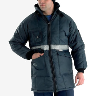 Beeswift Coldstar Freezer Jacket Navy Blue S BSW12111