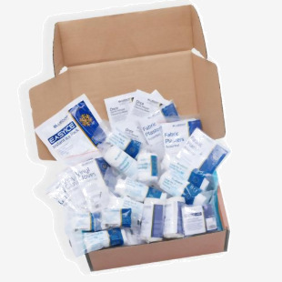 Blue Dot Standard HSE 10 Person First Aid Kit Refill - 10R 11936WC