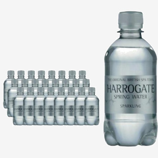 Harrogate Spring Water - Sparkling Water 30 x 330ml PET - P330302C 57343HW