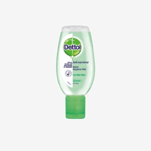 Dettol On The Go Hand Sanitiser Gel Aloe Vera 50ml - 3028667 59009RB