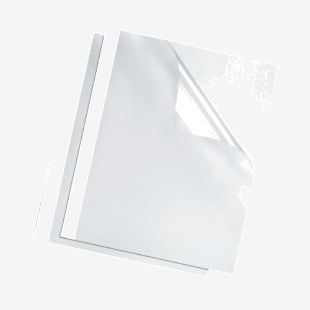 Fellowes Thermal Binding Covers 3mm White (Pack of 100) 53152 BB53152