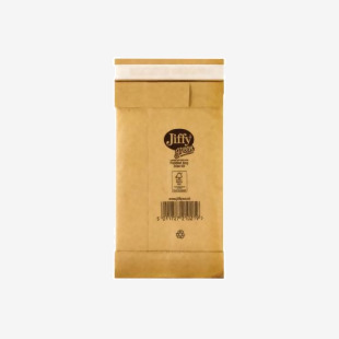 Jiffy Padded Bag Size 00 105x229mm Gold PB-00 (Pack of 200) JPB-00 JFP00