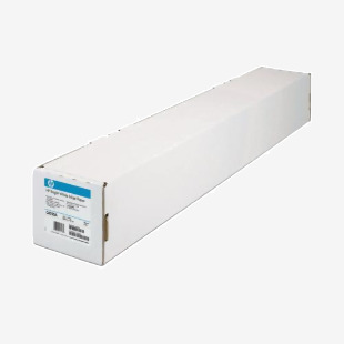 HP Bright White Inkjet Paper 841mm x45.7m (Quality 90 gsm paper reduces amount of smear) Q1444A HPQ1444A