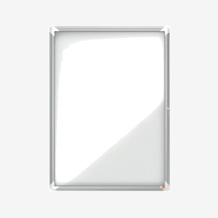 Nobo Premium Plus Outdoor Magnetic Lockable Notice Board 708x969x43mm 9xA4 902580 NB06406