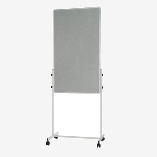 Bi-Office White Portable Duo Board and Flipchart Easel EA4724075 BQ50075