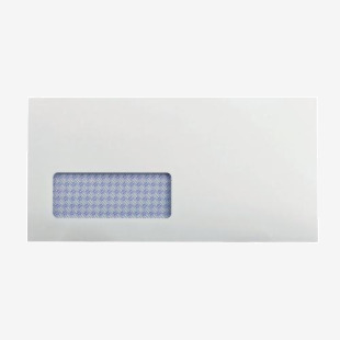 Q-Connect DL Envelopes Window Recycled Self Seal 100gsm White (Pack of 500) KF3505 KF3505