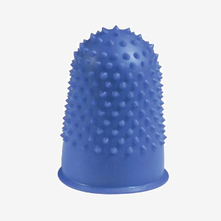 Q-Connect Thimblettes Size 1 Blue (12 Pack) KF21509 KF21509