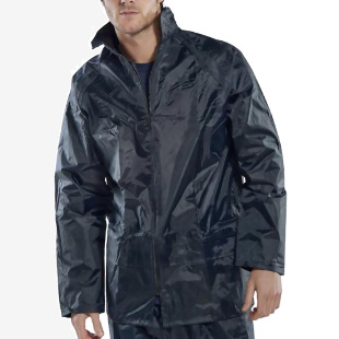 Beeswift Nylon B-Dri Weather Proof Jacket Navy Blue L BSW00386